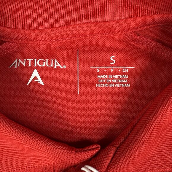 Western Kentucky Hilltoppers Shirt Men Small Red Antigua Polo WKU Towel Logo NWT - Picture 7 of 12